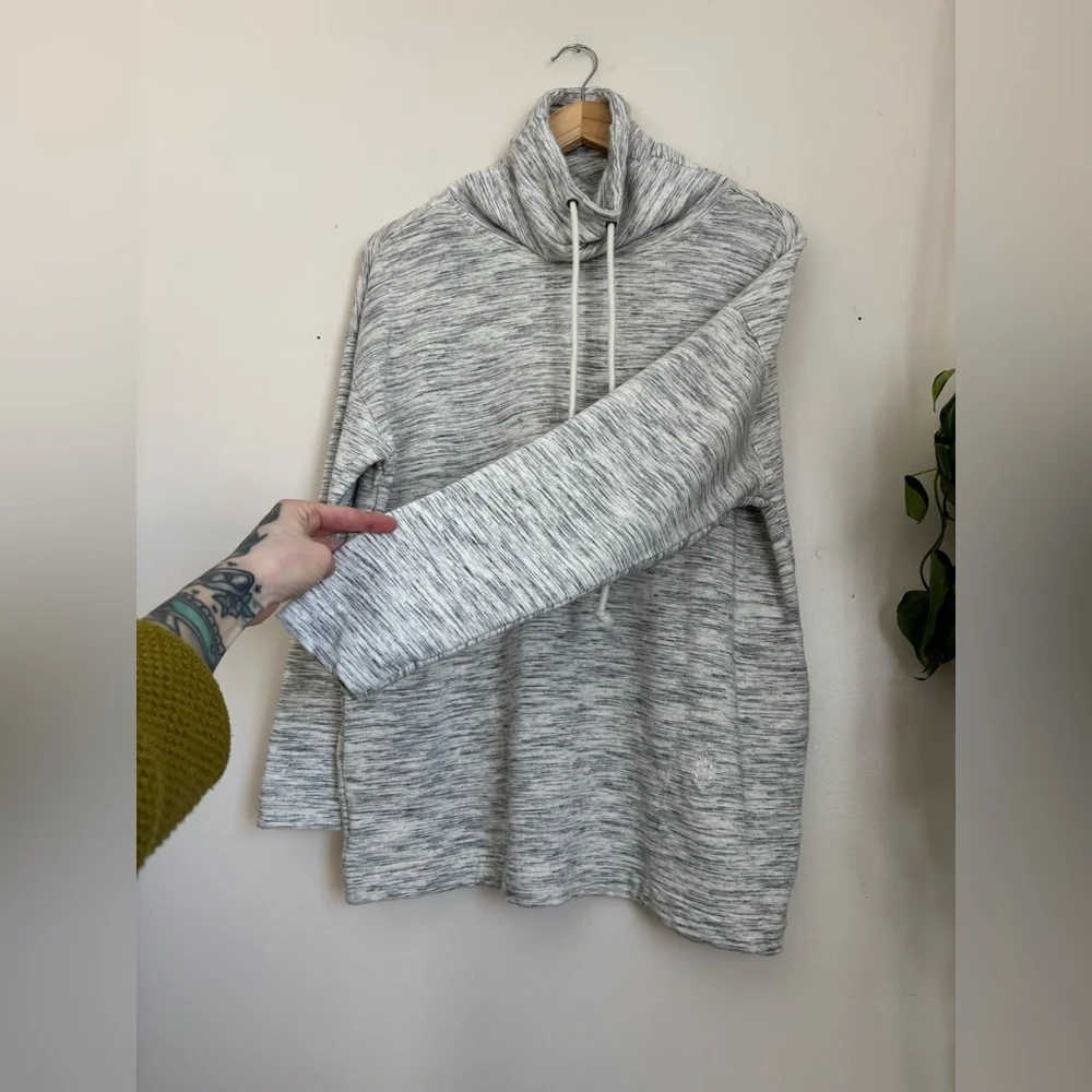 Free People Ready To Go Top In Heather Grey - Picture 6 of 8